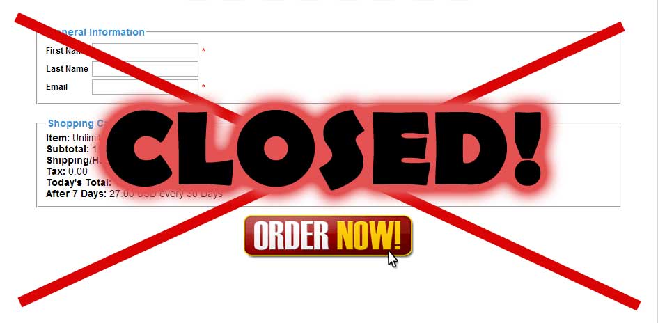 closed