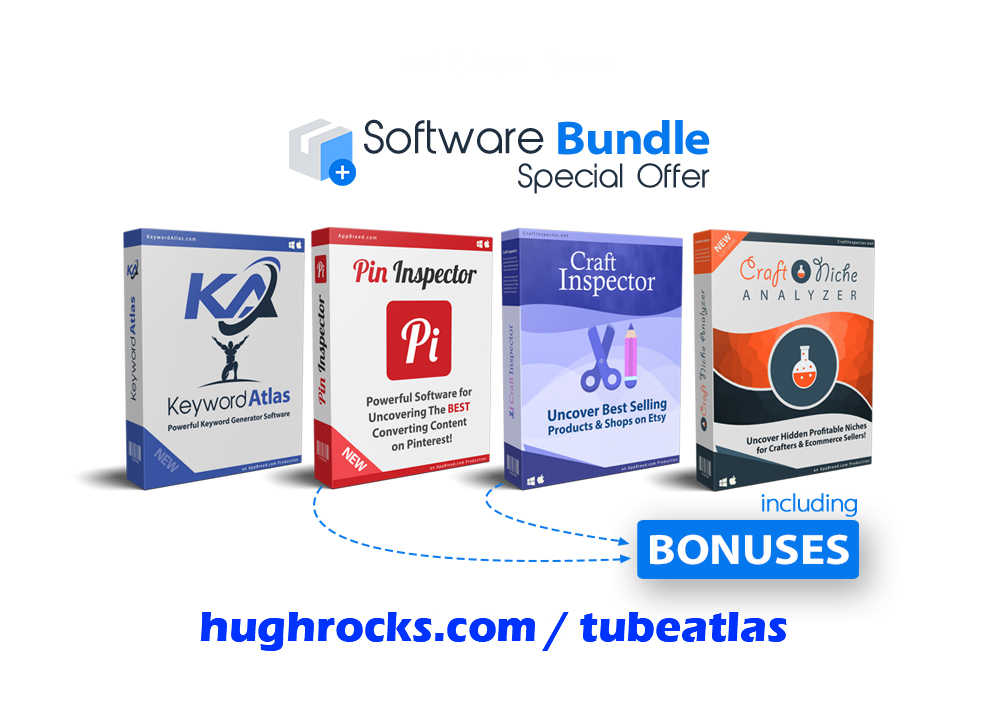 an image of software TubeAtlas best deal on Video SEO Content Software