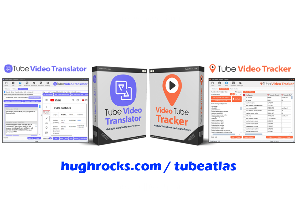 an image of software TubeAtlas best deal on Video SEO Content Software